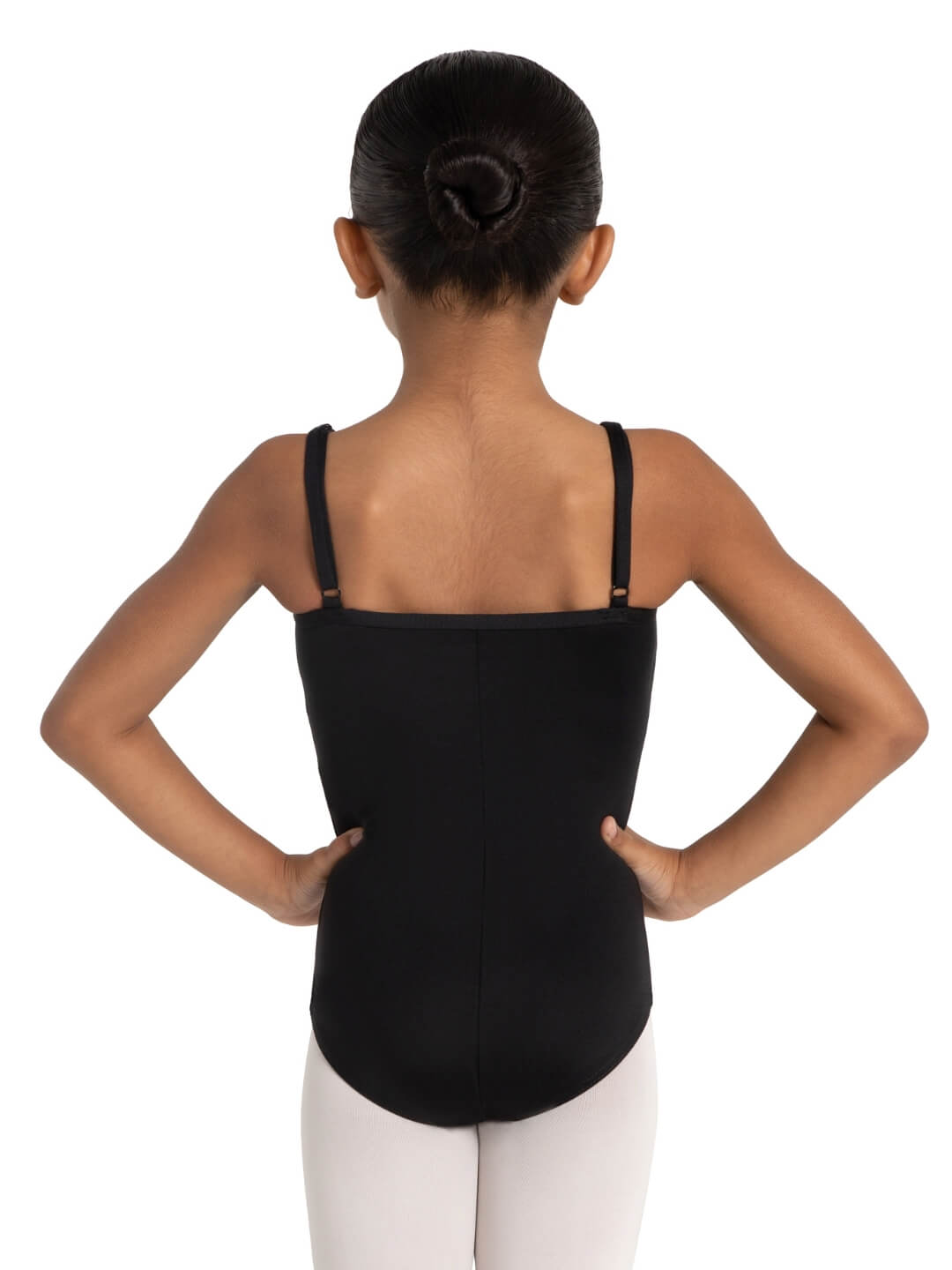 Studio Collection Camisole Leotard With Princess Seams & Adjustable Straps - Girls