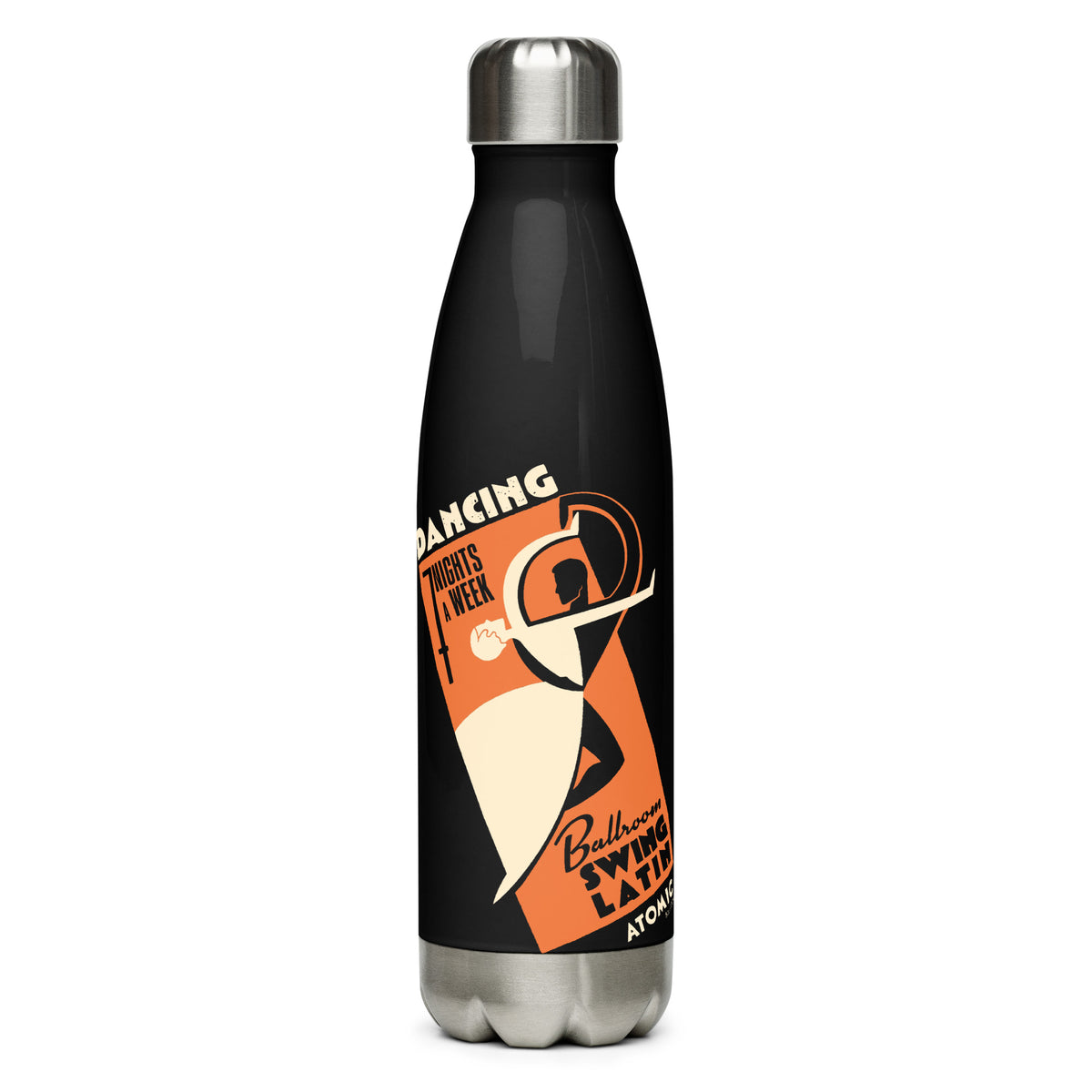 Dancing 7 Nights a Week - Stainless steel water bottle