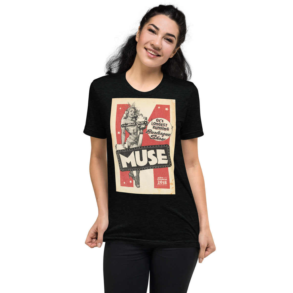 MUSE Burlesque Poster - Short sleeve t-shirt