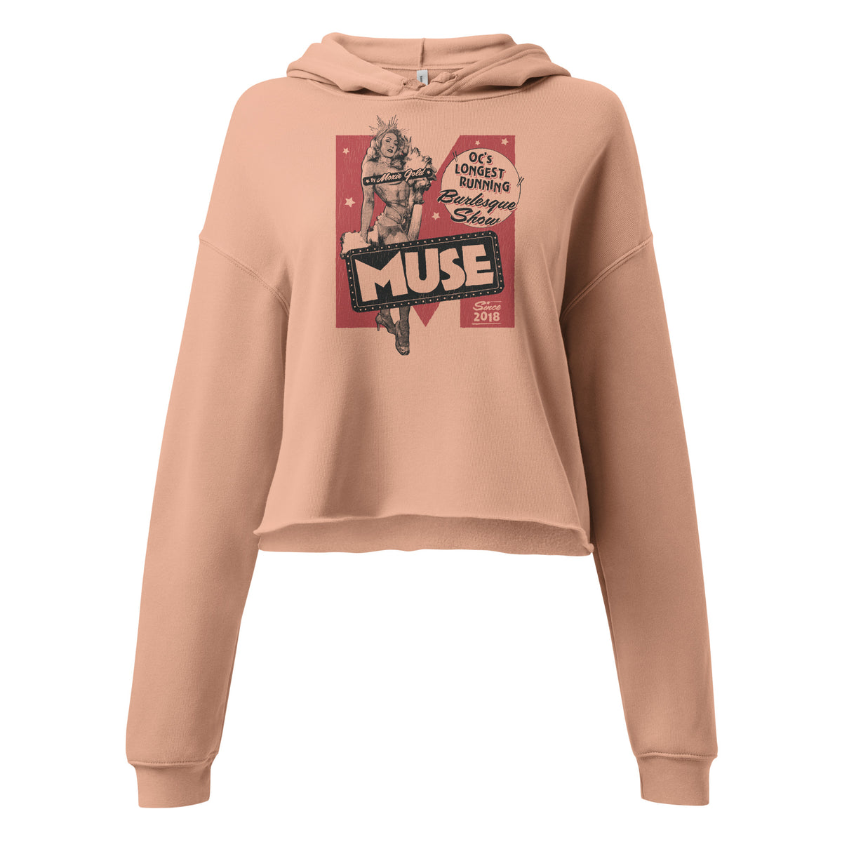 MUSE Burlesque - Crop Hoodie