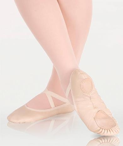 Split Sole Leather Ballet Shoes