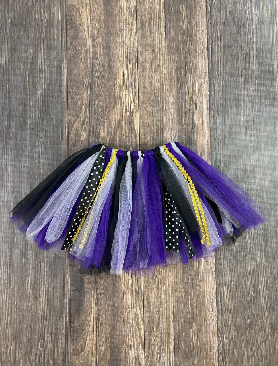 Purple & Black Tie Tutu