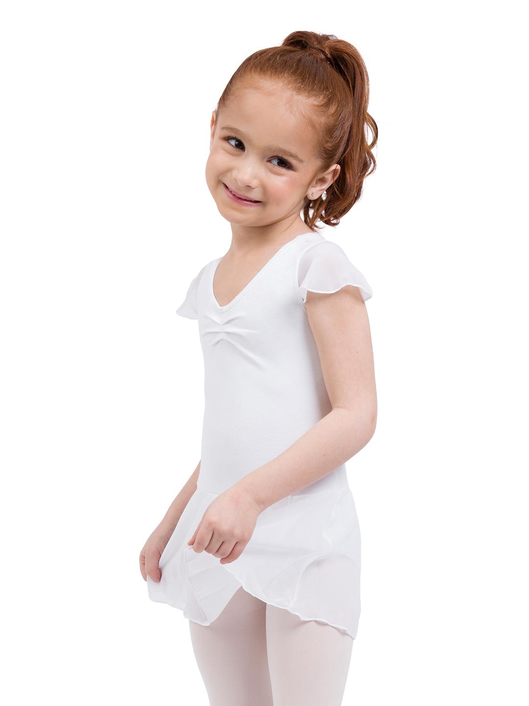 Flutter Sleeve Dress - Girls