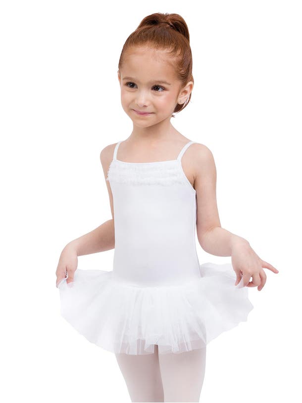 Ruffle Yoke Tutu Dress - Girls