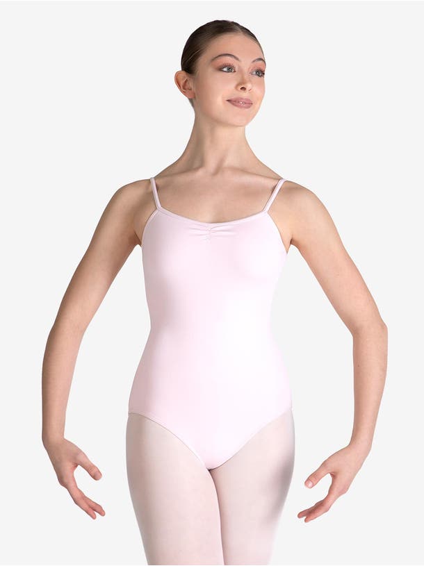 Studio Collection Pinch Front Camisole Leotard