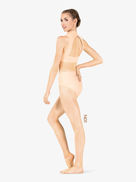 Womens True Bare "Roksana" Wide Waistband Dance Briefs