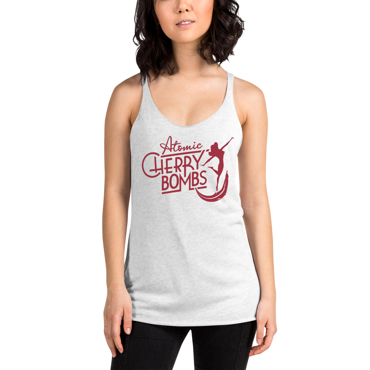 Atomic Cherry Bombs - Women's Racerback Tank
