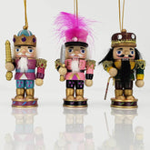 Stubby King and Soldier Ornament - Set of 3