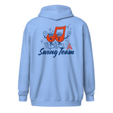 Atomic Swing Team - Unisex heavy blend zip hoodie