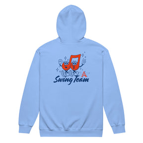 Atomic Swing Team - Unisex heavy blend zip hoodie