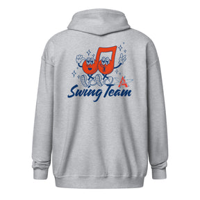 Atomic Swing Team - Unisex heavy blend zip hoodie