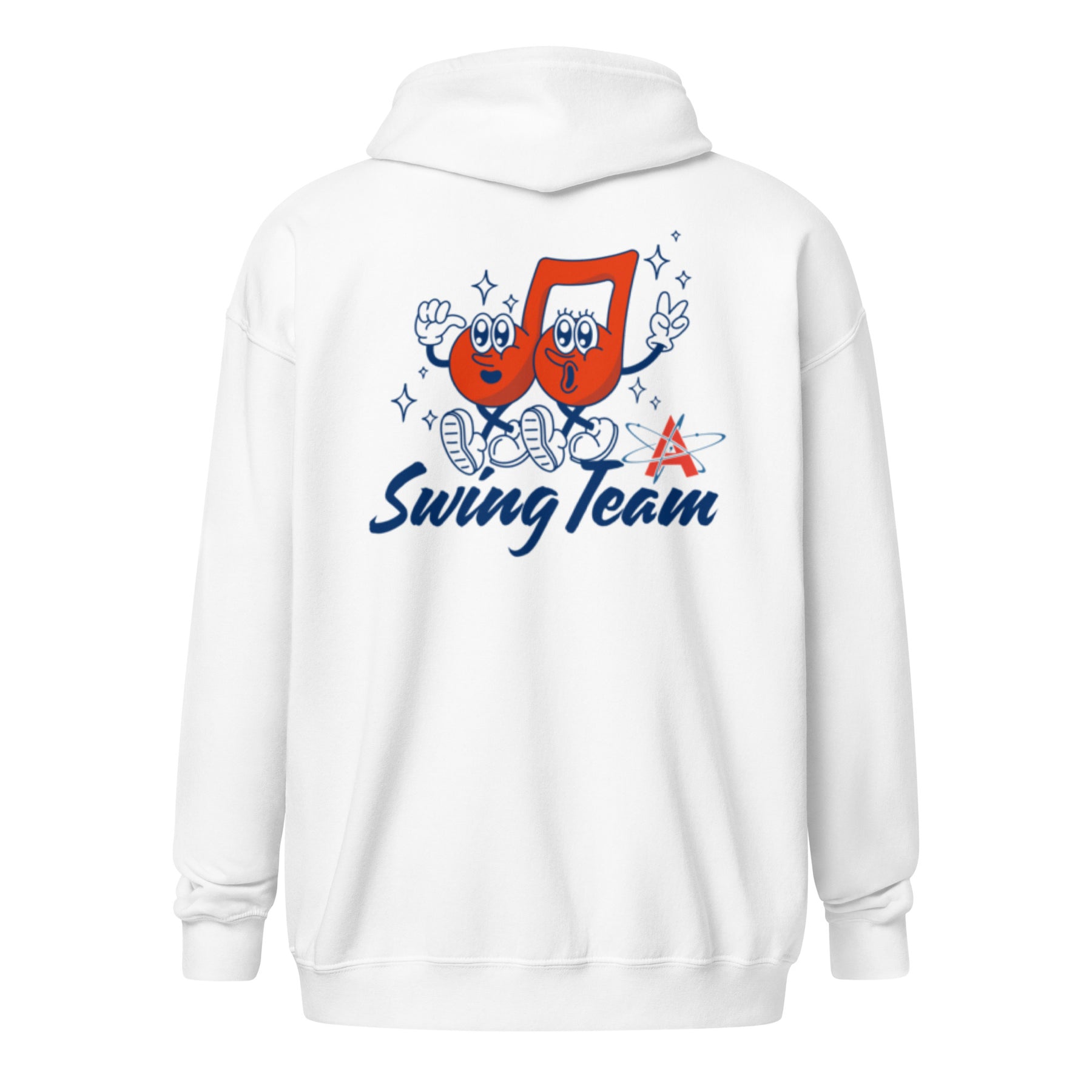 Atomic Swing Team - Unisex heavy blend zip hoodie