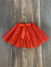 Red & Sparkle Tie Tutu