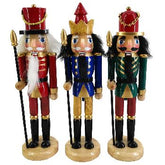 Woodsmen Nutcracker Ornaments - Set of 3