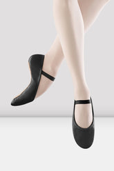 Girls Dansoft Leather Ballet Shoes