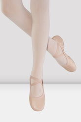 Girls Odette Leather Ballet Shoes