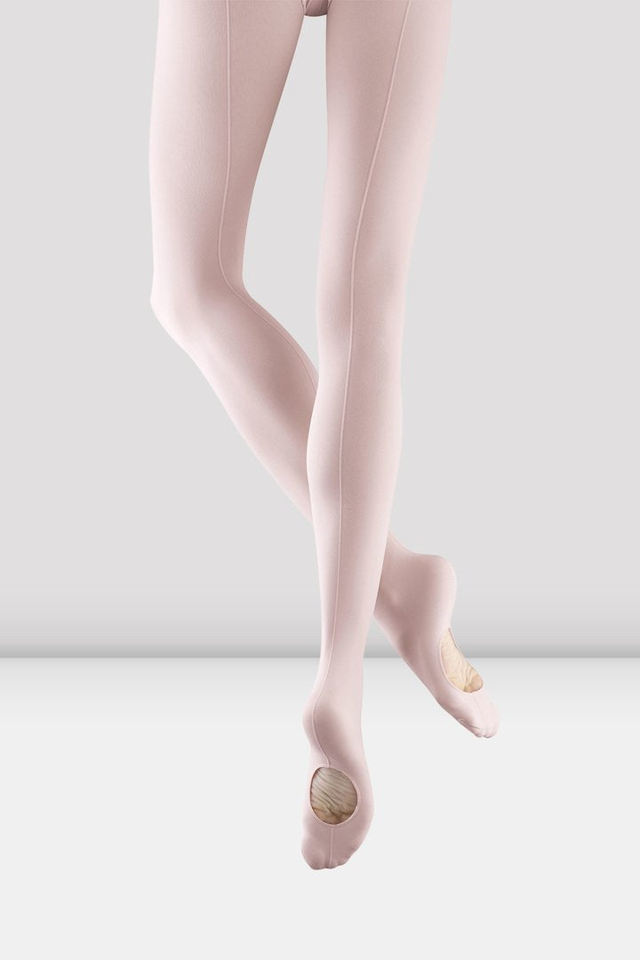  Bloch Dance Girls Endura Footed Tights, Ballet Pink