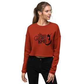 Atomic Cherry Bomb - Crop Sweatshirt