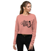 Atomic Cherry Bomb - Crop Sweatshirt